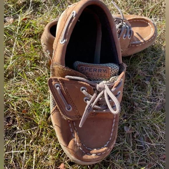Boys Sperry boat shoes size 12W - Picture 5 of 6